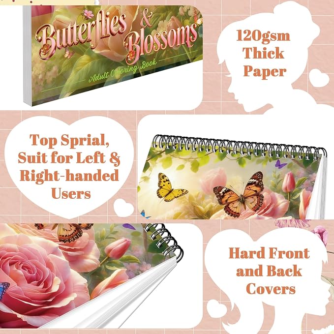 Kalysky 3 Pack Adult Coloring Books - Image 4