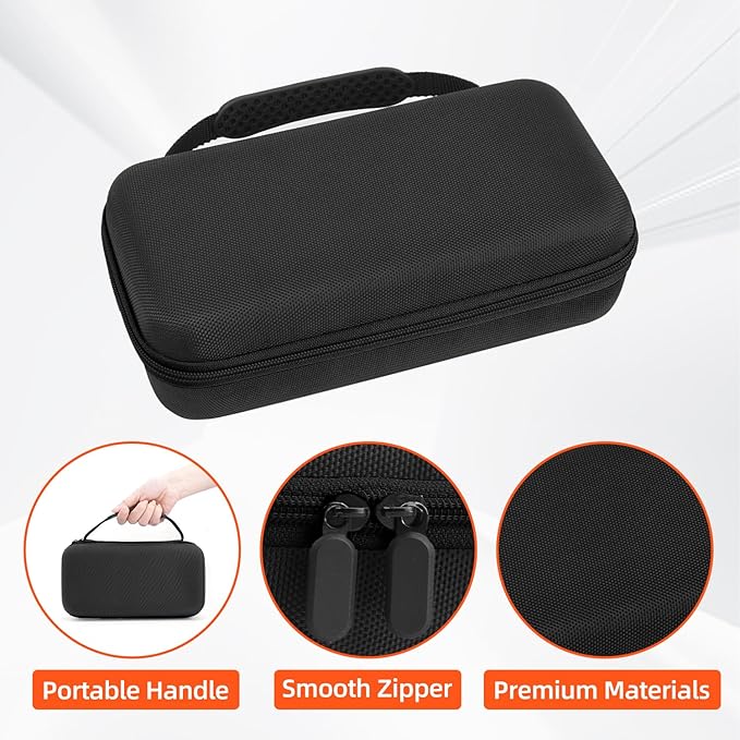 Carrying Case for Fluke1587 FC/ 87-V/ 87V Max/ 88V/ 15B+/ 17B+/ 1503/1507/1508/1577 Multimeter Testers and Accessories, Multimeter Storage Bag Organizer Box (Case Only)