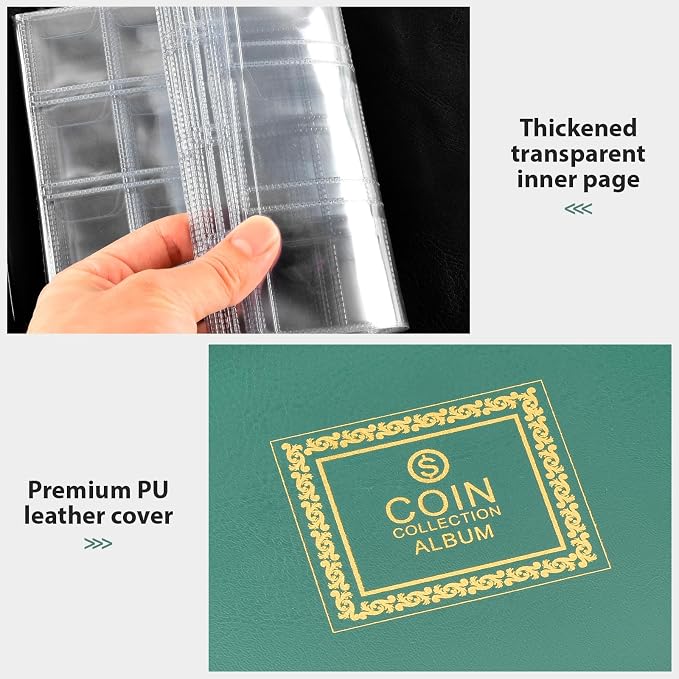 Coin Collection Supplies Holder Book - Image 4