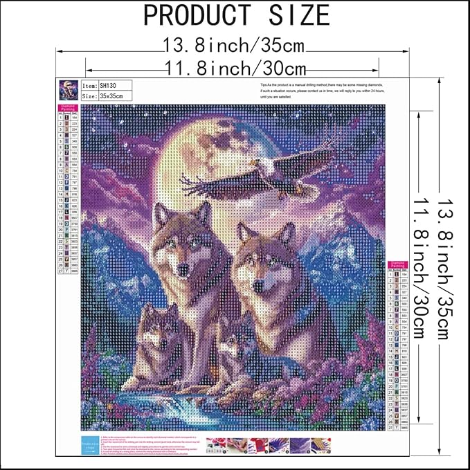 SHICERNHJ 5D Eagle Diamond Painting Kits - Image 5