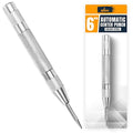 ALBO Spring Loaded Center Punch Tool – 6 Inch Automatic Punch for Metal, Wood, Steel – Heavy Duty Drill Punch – Durable Galvanized Coating, Precision Tip for DIY, Workshop & Professional Use (1pc)