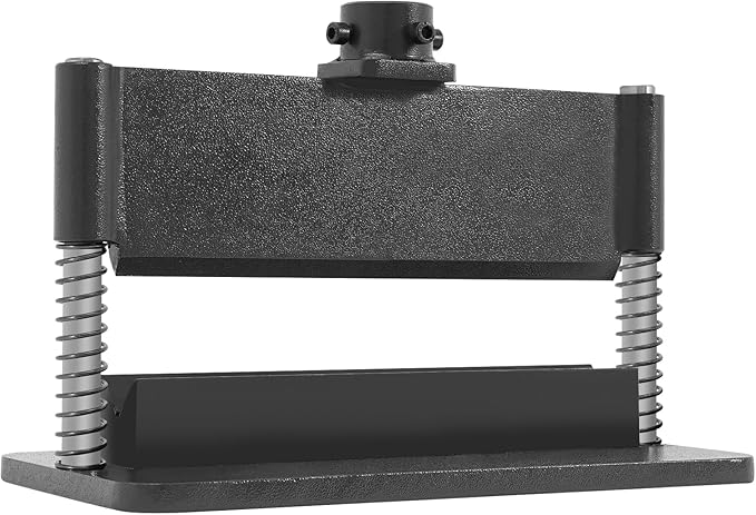 12" Press Brake Attachment for 12&20 Ton Hydraulic Press, 3/16" Bending Thickness Press Brake Attachment, Heavy-Duty Metal Bending Accessories for Metal Sheet Bending Forming Shapes (Black)