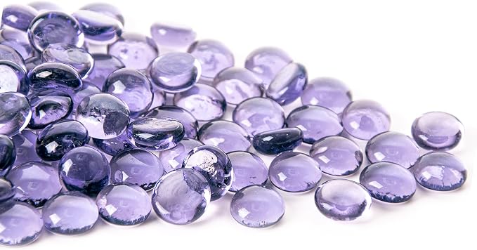 Meschett 50PCS Mini Glass Gems by MESCHETT