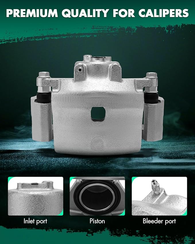 SCITOO Front Right Brake Caliper With Bracket 18B5001 Compatible For Ford For Fusion 06-12,For Lincoln For MKZ 07-12,For Lincoln For Zephyr 06,For Mazda 6 06-13,For Mercury For Milan 06-11