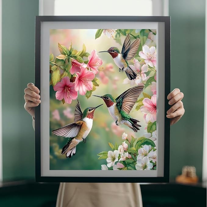 Hummingbird Stamped Cross Stitch Kits - Image 3