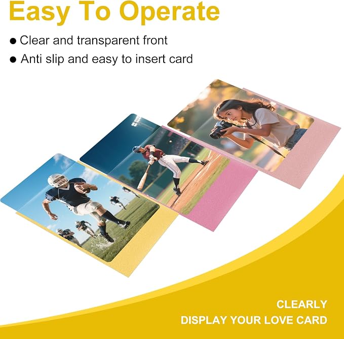 Premium Card Sleeves, 150 Sleeves 2.6''x3.6'' Compatible - Image 4