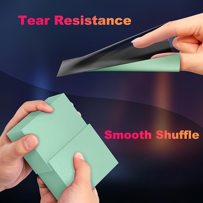 200 Pack Card Sleeves, Matte Dual Trading Card Sleeves - Image 5