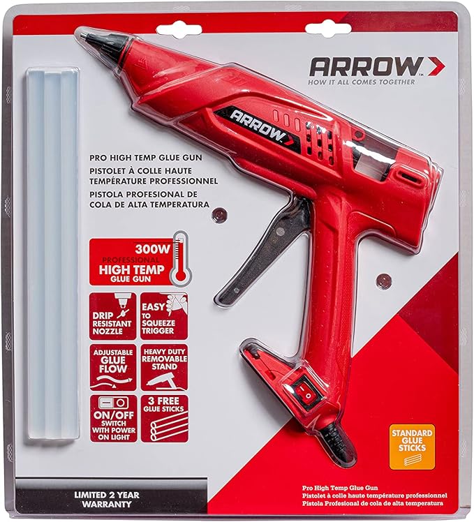 Arrow Fastener 300-Watt Heavy Duty Professional Electric Hot Melt Glue Gun - Image 12
