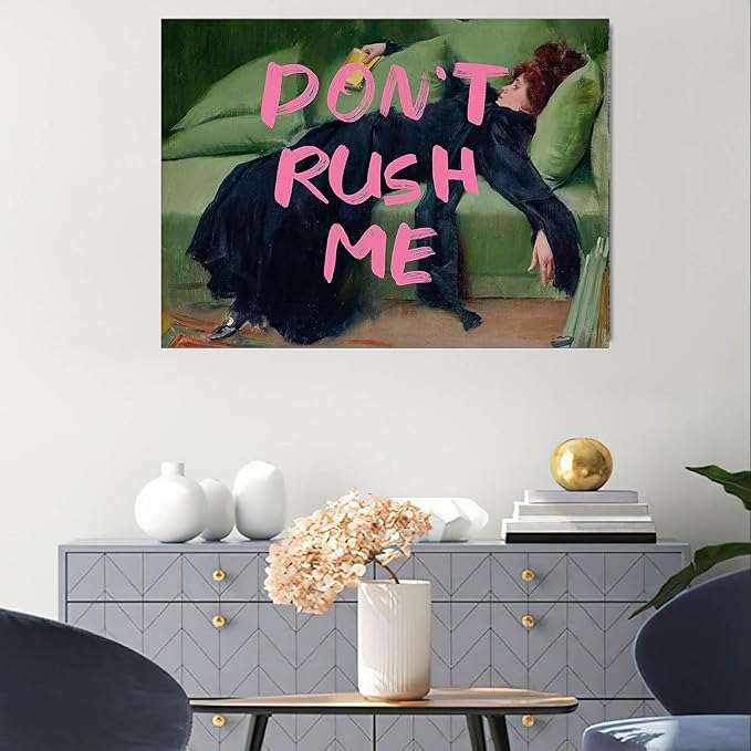 EIBEILI Diamond Art Kit for Adult-Don't Rush ME Diamond Painting Wall Decor | - Image 3