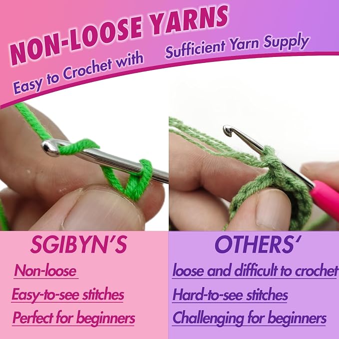 SGIBYN Crochet Kit for Beginners - Image 5