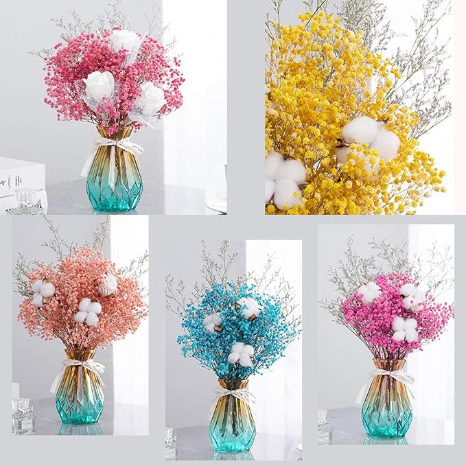 Vignee Real Dried Pressed Leaf Flowers-Multiple Colorful Pressed Flowers Daisies - Image 6
