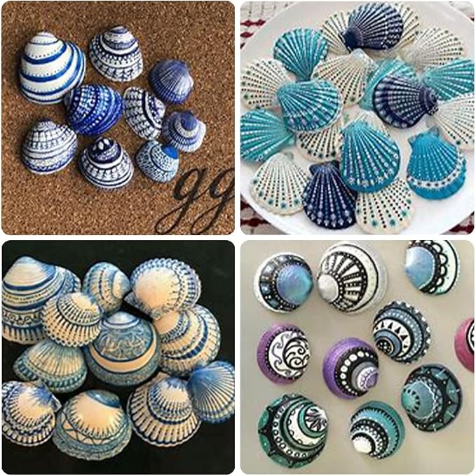 68 Pcs Small Natural Scallop Seashells 1-1.5 Inch Decorative Sea Shells | DIY - Image 6