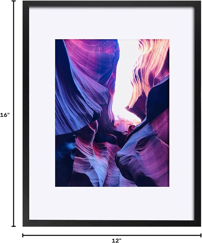 TWING 12x16 Frame 3 Pack, Large Wall Gallery Poster Frames, 12x16 picture frame - Image 9