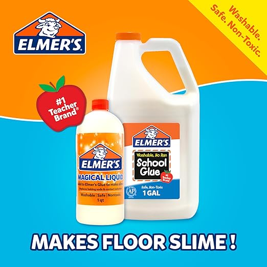 Elmer's White Liquid School Glue, 1 Gallon 2 Count, #1 Teacher Brand - Image 4