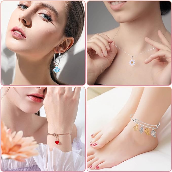 Mckanti 150PCS Bracelet Charms - Image 2