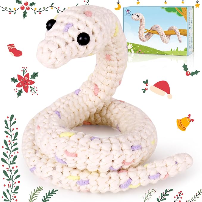 Crochet Kit for Beginners, Beginner Crochet Kit for Teenagers Adults by Crochetta