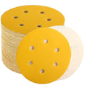6 Inch Sanding Discs Hook and Loop, 800 Grit Sandpaper for Orbital Sander, Professional for Automotive and Woodworking, 100 Pack