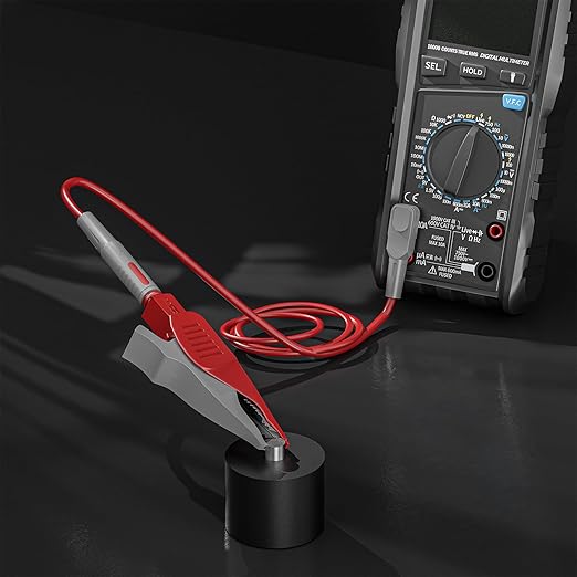 Goupchn Multimeter Test Leads Kit 8PCS Test Cable Set with Alligator Clips, Test Probes for Fault Location, Electronics Repairing