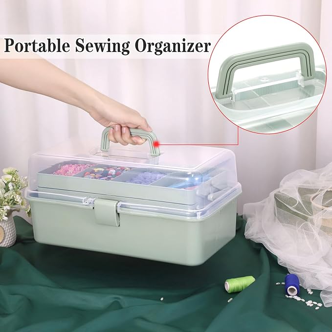 Tackle Box, 16-Inch Extra Large Art Storage Box - Image 6