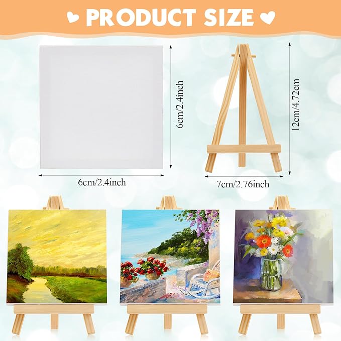 Mimorou 32 Pack Mini Canvas - Image 2
