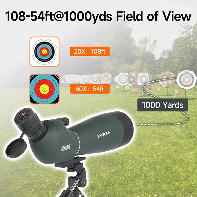 SVBONY SV28 20-60x80 New Version Spotting Scope - Image 7