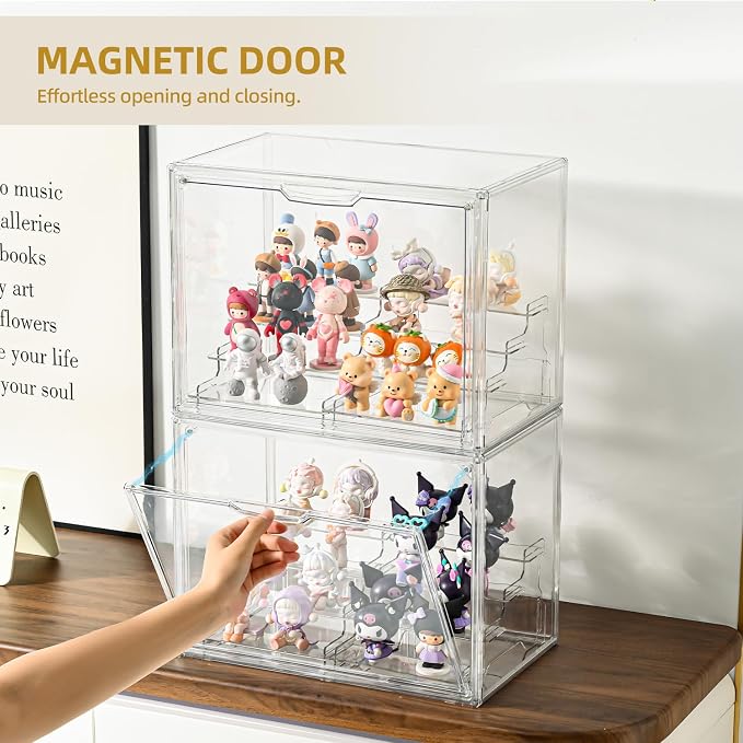 4Tier Display Case for Collectibles, Storage Container - Image 4
