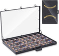 Trade Show Display Case Table Top Portable Aluminum Sports Card Display Case by Memorywuu