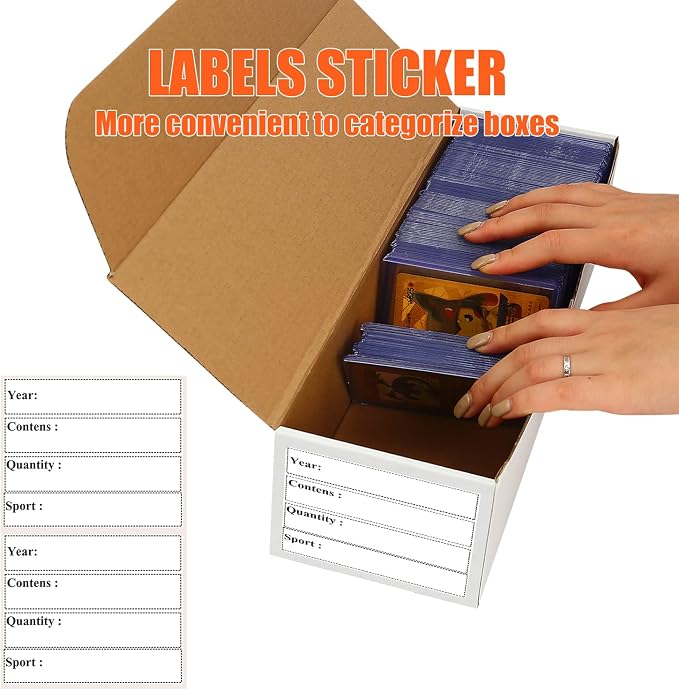 Top loader-Card Storage Box, Corrugated Cardboard Toploader Storage Box - Image 3