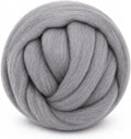 1.76oz Wool Roving: Needle Felting Wool White Roving Wool Felting Supplies Pure by Gipony