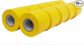 WOD ETC766 Professional Grade General Purpose Yellow Electrical Tape UL/CSA Listed core. Vinyl Rubber Adhesive Electrical Tape: 3 inch X 66 ft - Use at No More Than 600V & 176F (Pack of 10)