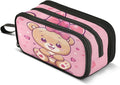Cute Bear Pencil Case Box Boys Girls Large Pencil Pouch by BOENLE-WELCOMEYOURCOMING