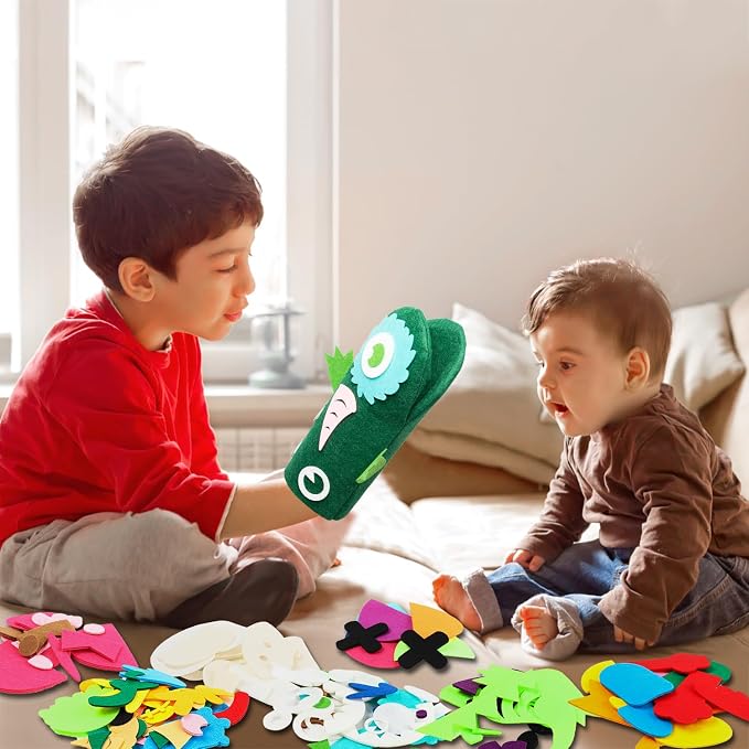 WATINC 18Pcs Hand Puppets Making Kit - Image 6