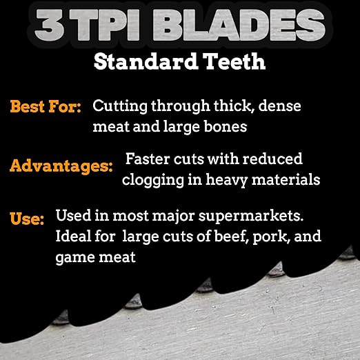 Meat Band Saw Blade Bone (97 inch)