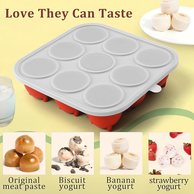 9-Cavity Silicone Frozen Dog Treat Mold - Image 4