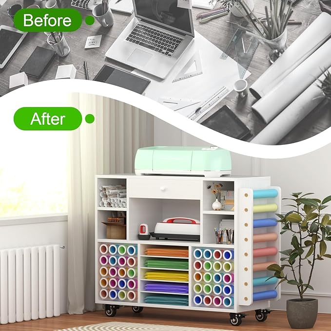 Craft organization and storage Cart Compatible - Image 6
