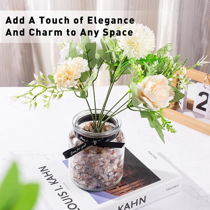 Crystal Chips Polished Crushed Quartz Vase Filler, 0.88 Lb Irregular Shaped - Image 3