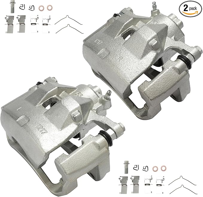 cciyu 19B3128 19B3129 Front Left & Right Brake Calipers With Bracket For Lexus For ES350 2007-2012 2016-2018,For Toyota For Avalon 2008-2018,For Toyota For Camry 2007-2017
