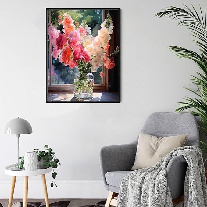Ausanrl Flowers Diamond Painting Kits - Image 2