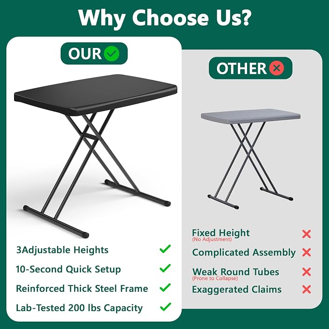 Folding Table 30 Inch - Image 7