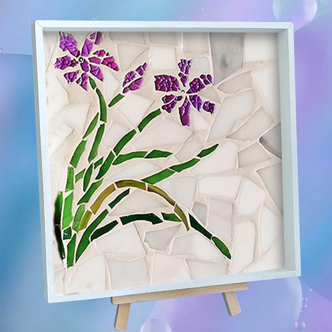 BOOPANREE Sea Glass Art Kit, DIY Resin Beach Art Kit, DIY Mosaic Arts and Craft by Unknown