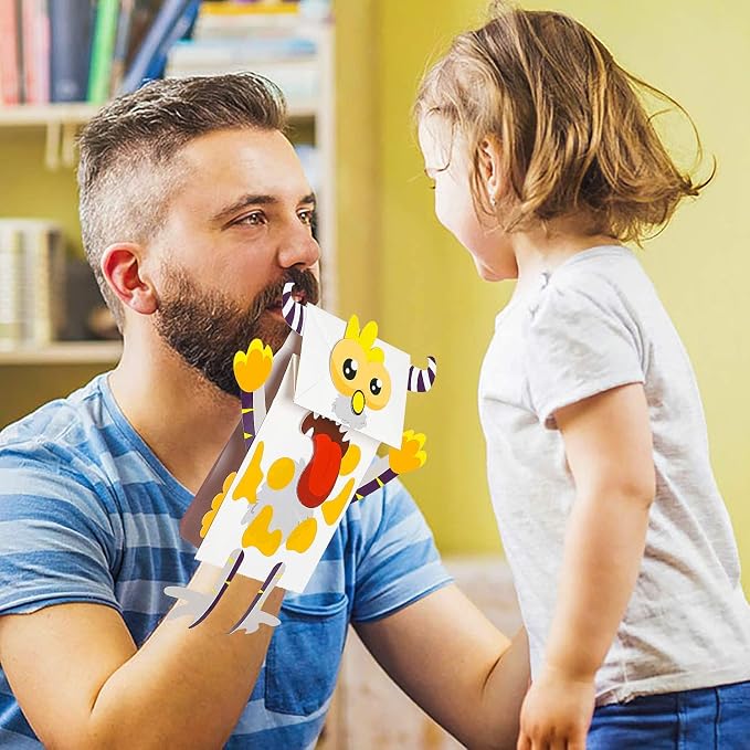 WATINC 9Pack Hand Puppet Art Craft - Image 5