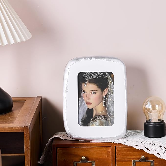 4x6 Picture Frame, Hand-Crafted Resin Picture Frame - Image 2