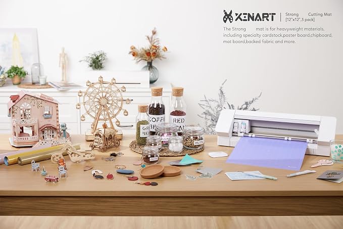 XINART Cutting Mat for Silhouette Cameo 4/3/2/1 Strong Adhesive Sticky - Image 5