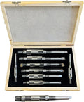 Adjustable Hand Reamer Tool H4 to H12 Sizes - 15/32" to 1-3/16” Reaming Tool for Precise Hole Finishing with Carbon Steel Blades - Hand Tools Reamers for Metal & Wood - 11.90mm - 30.16mm
