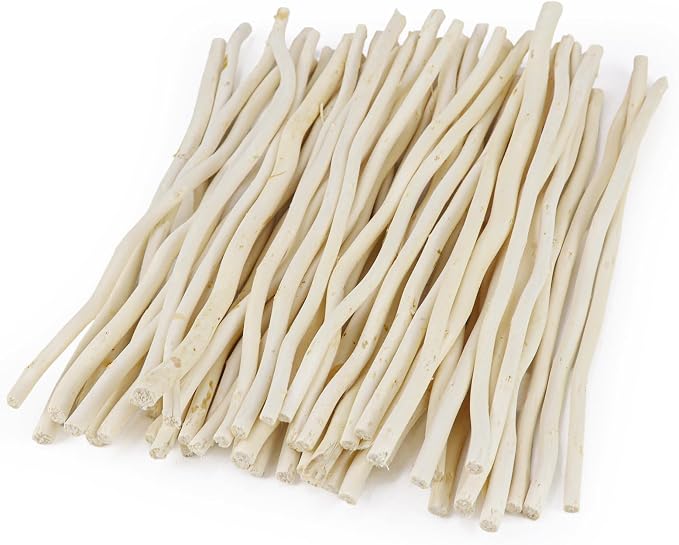 50Pcs Natural Twigs, Driftwood Branches, Unfinished Timber Rods by YOLUFER