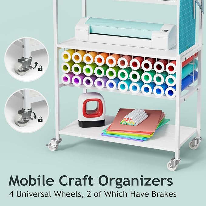 Homsorout Movable Heat Press Table - Image 5