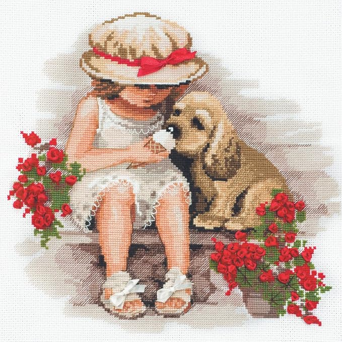 RIOLIS - Sweet Tooth 1333, Animals Cross Stitch Kits 11, Cross Stitch Kit - Image 4
