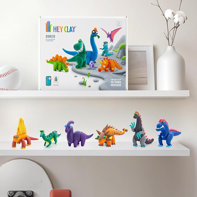 HEY CLAY Set - Colorful Modeling Air Dry Clay Kit - Image 9