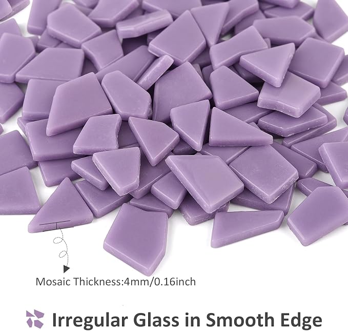 Youway Style Purple Glass Mosaic Tiles - Image 4