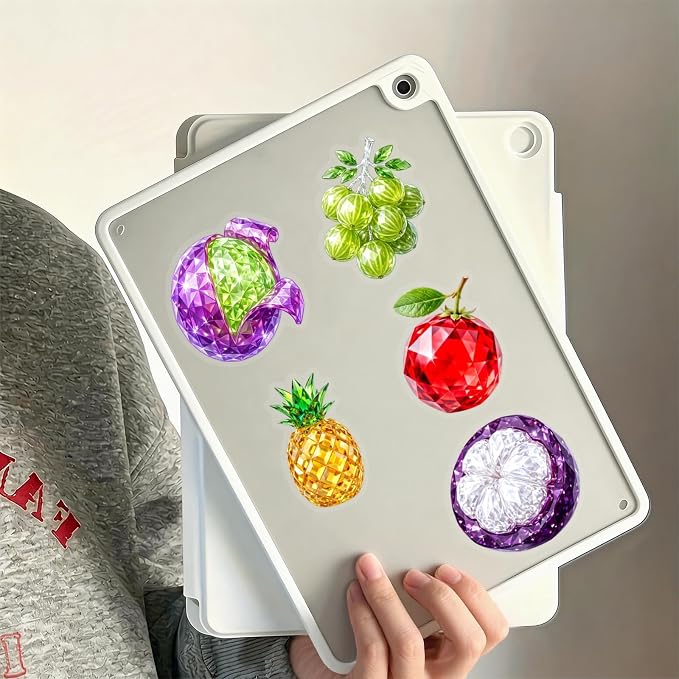 50Pcs Crystal Fruit Aesthetic Stickers - Image 6